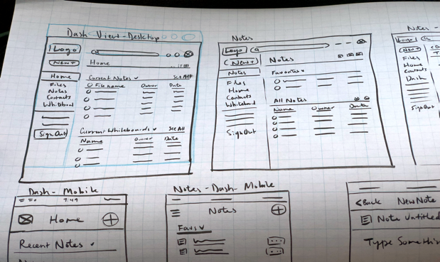 Wireframe Sketch 2